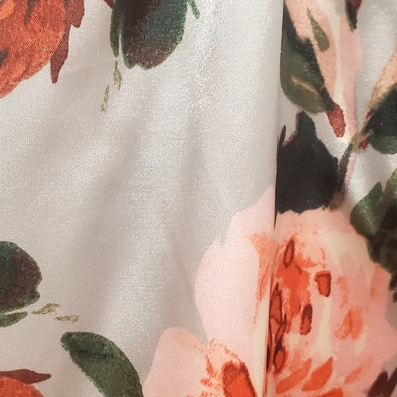 Mia Belle Girls Sleeveless Windswept Garden Hi-Lo Dress Size 7 - Picture 8 of 8